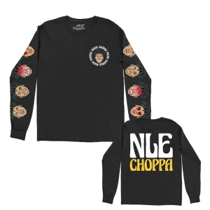Mood Swings Long Sleeve Black T-Shirt   Digital Download
