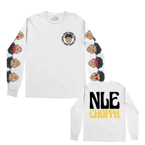 Mood Swings Long Sleeve White T-Shirt   Digital Download