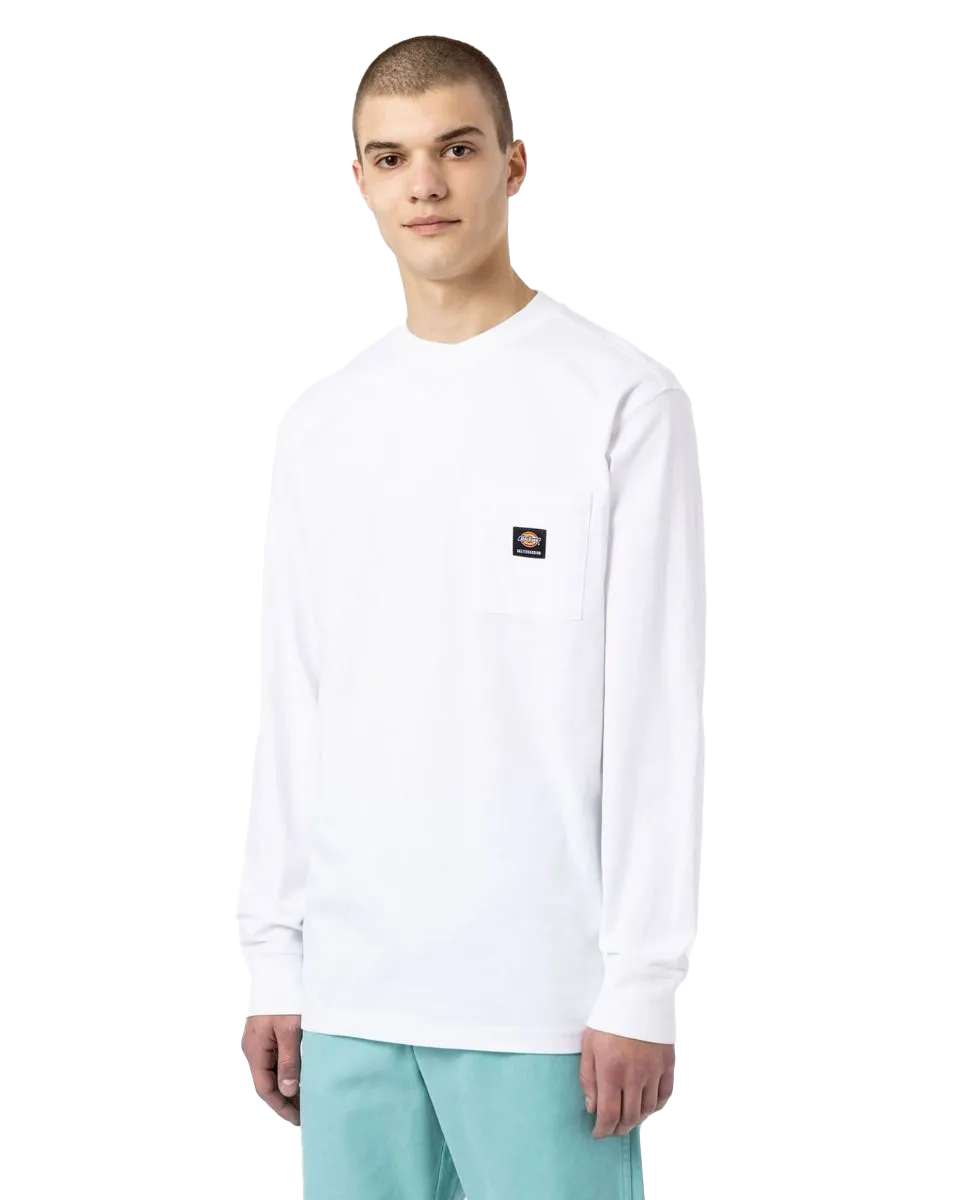 Mount Vista Long Sleeved  T-Shirt in White
