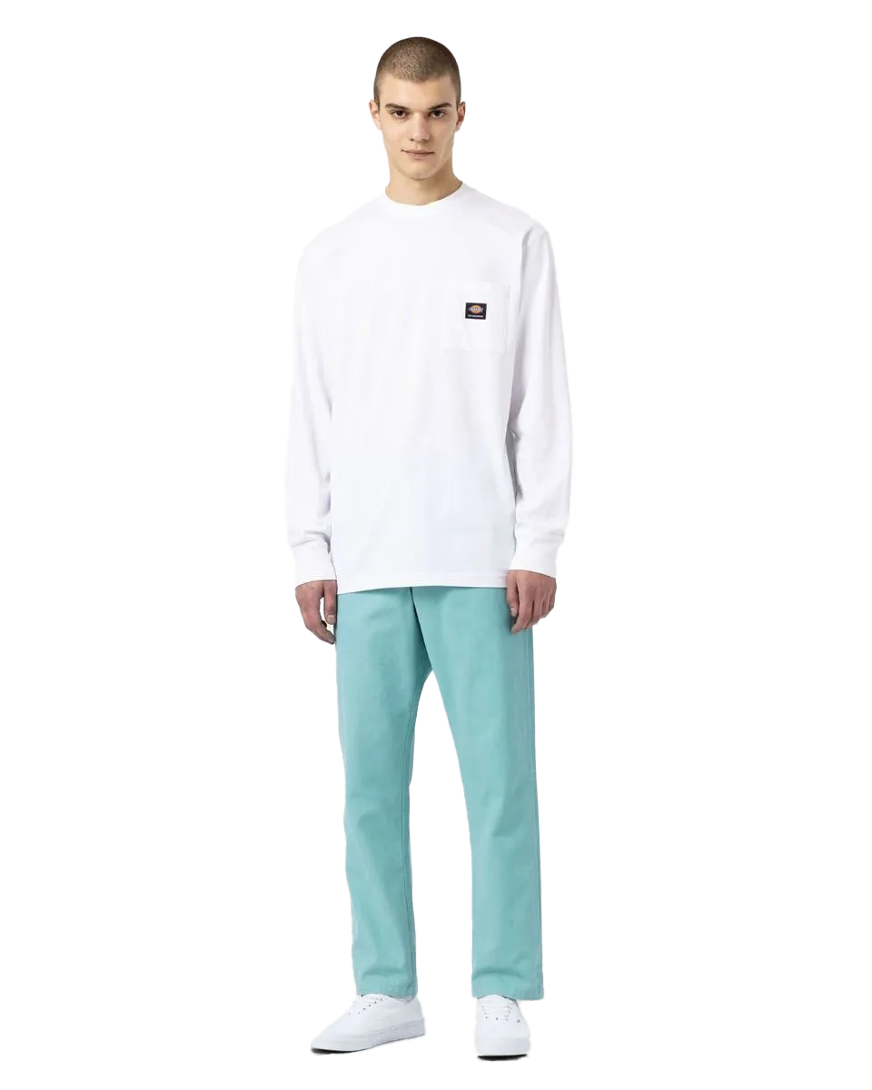 Mount Vista Long Sleeved  T-Shirt in White