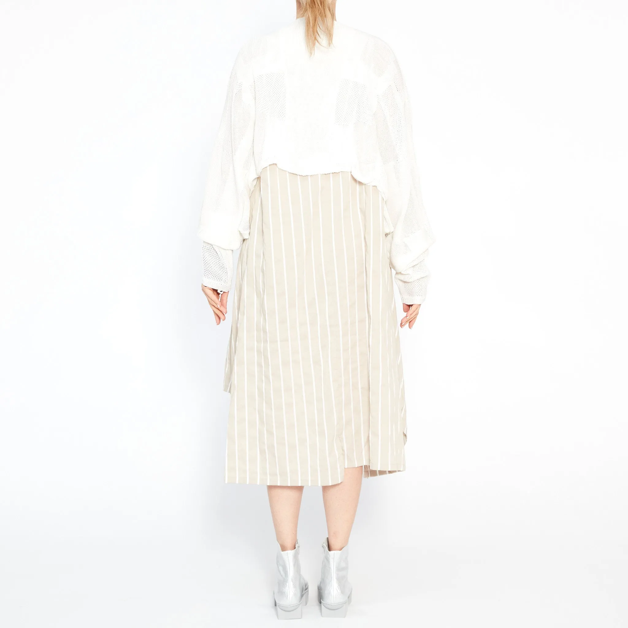 MU241651 Striper Tunic in Beige