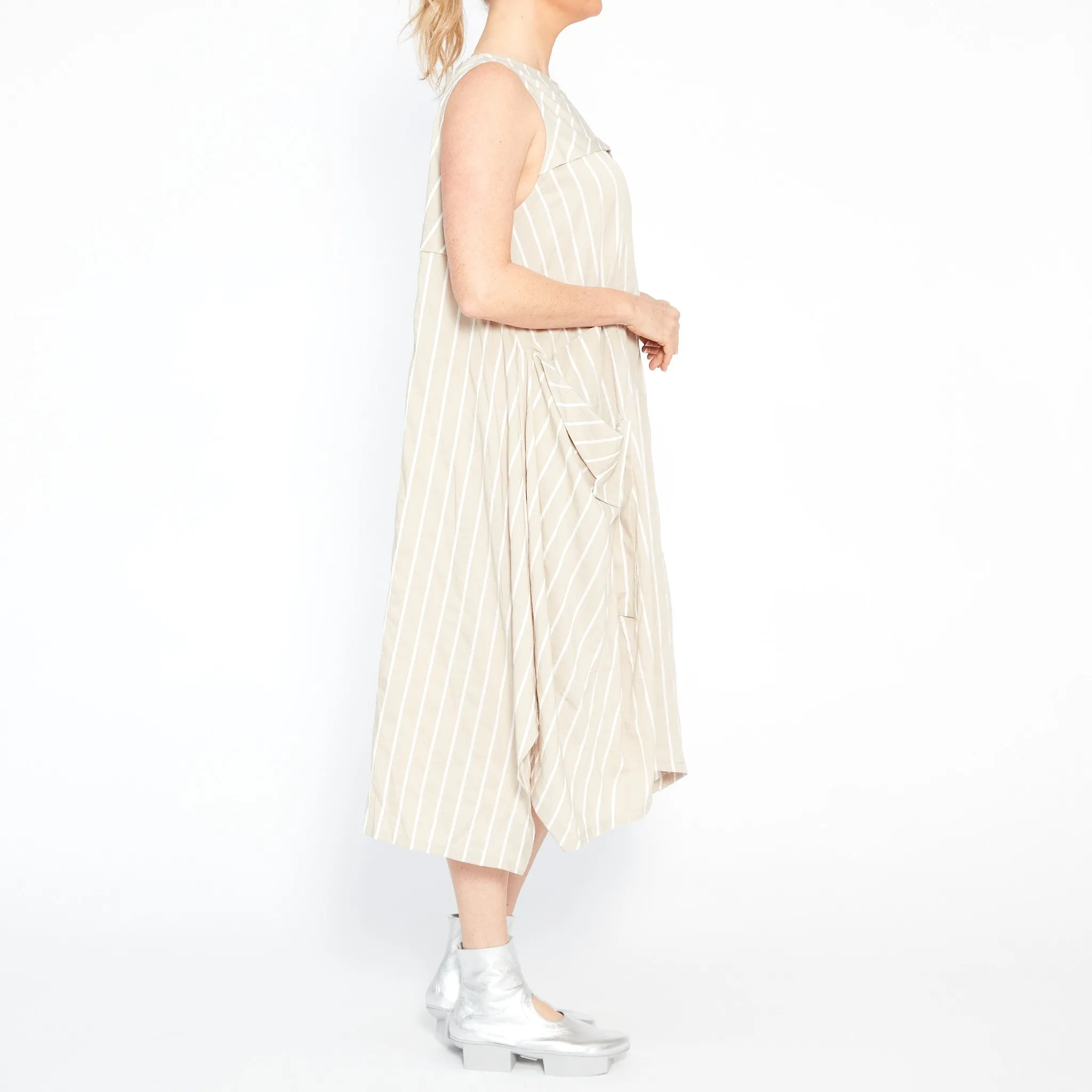 MU241651 Striper Tunic in Beige