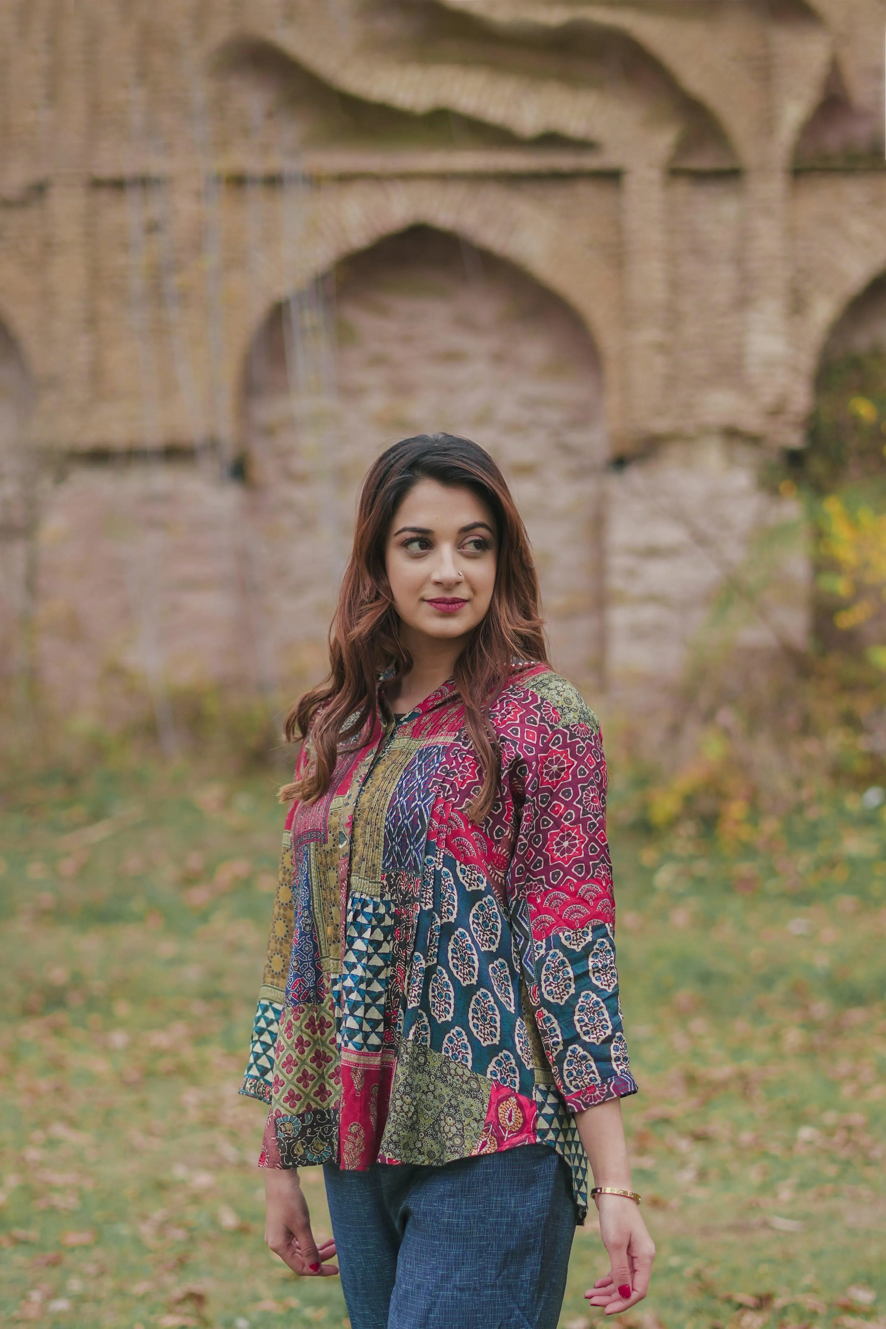 Multicolored Printed Co-Ord Set