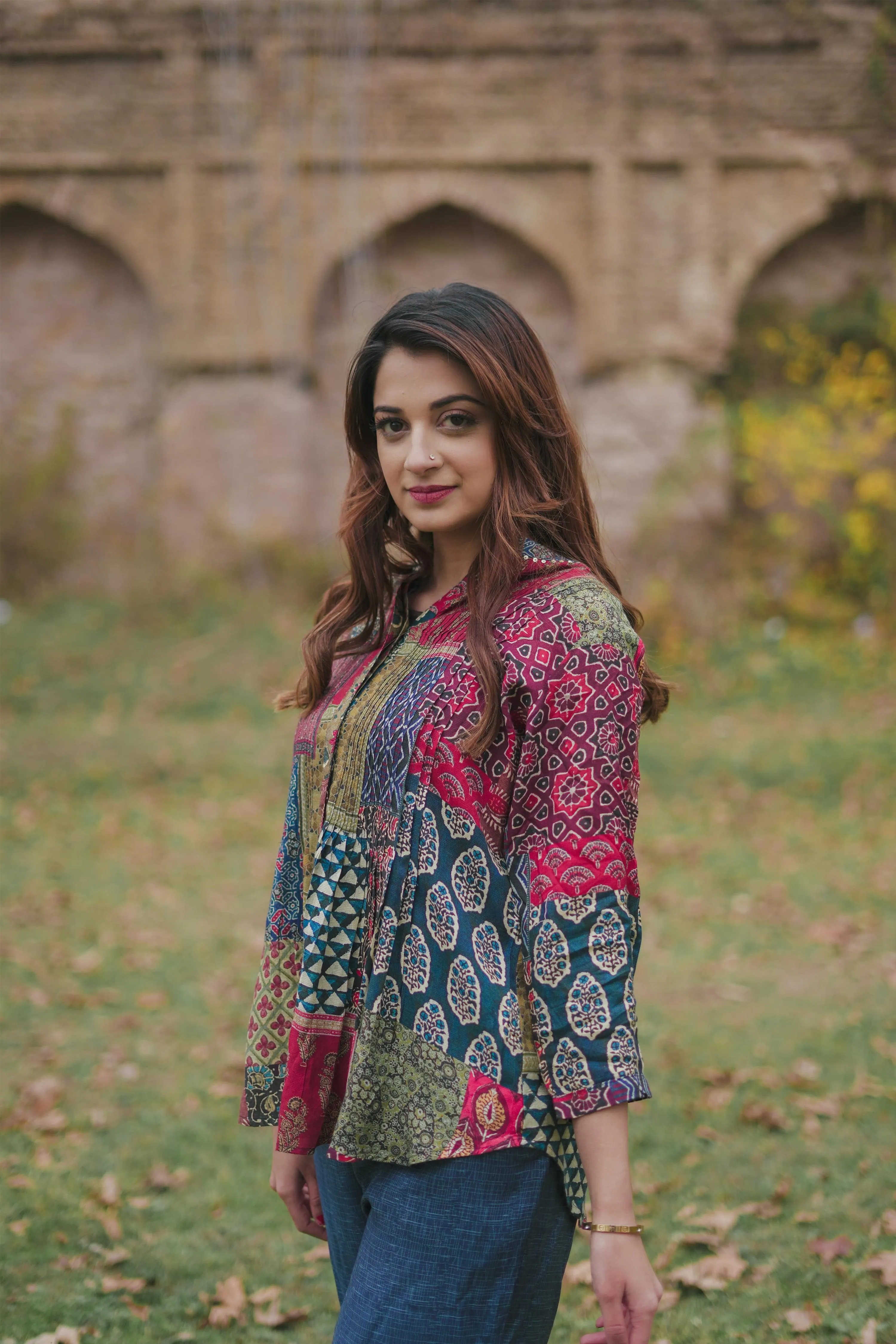 Multicolored Printed Co-Ord Set