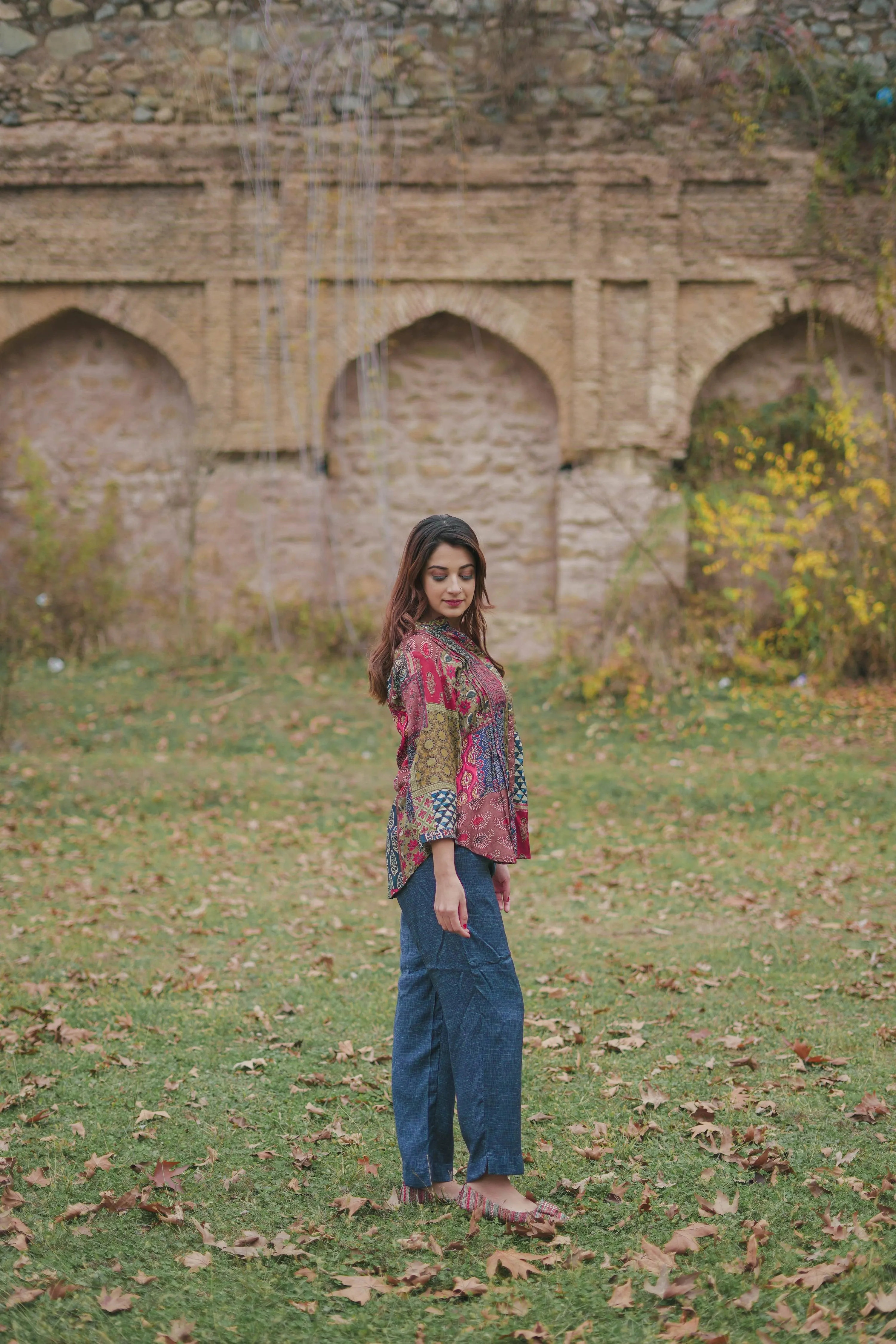 Multicolored Printed Co-Ord Set