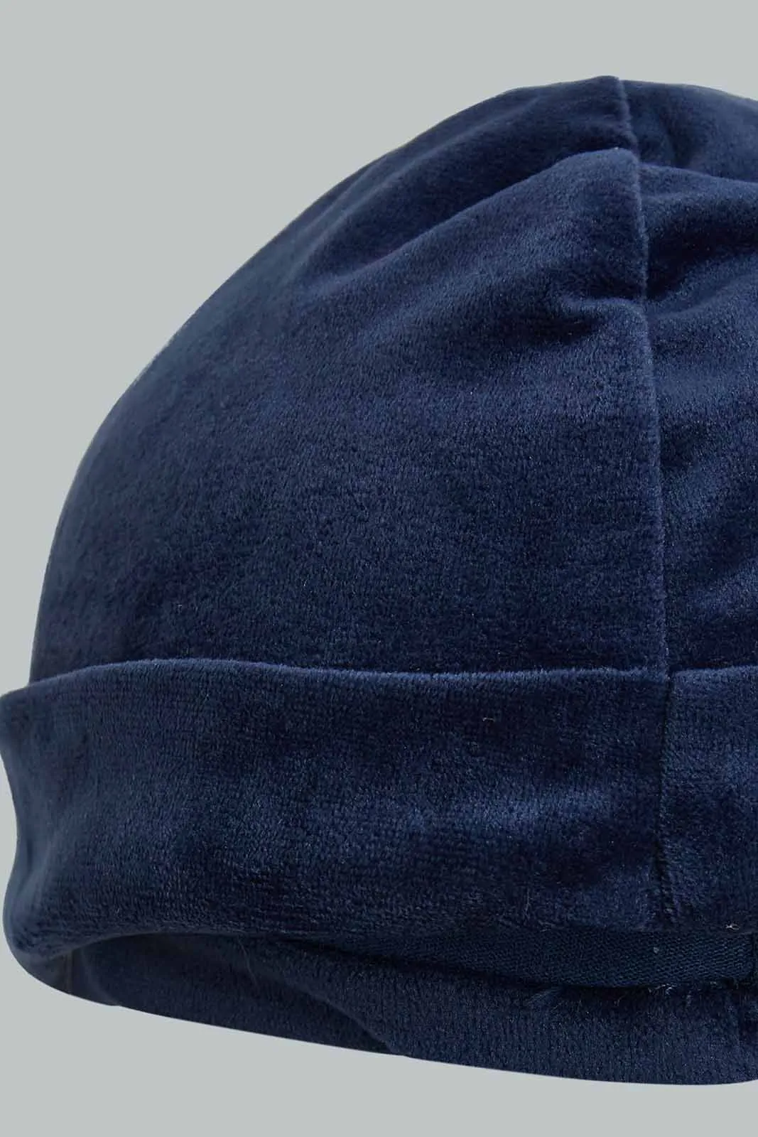 Navy Dino Dungaree Romper With Hat (2 Piece)