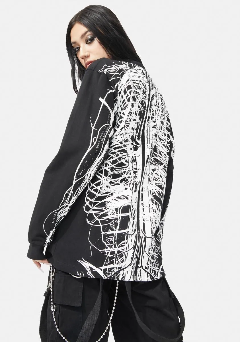 Nervous Long Sleeve Graphic Tee