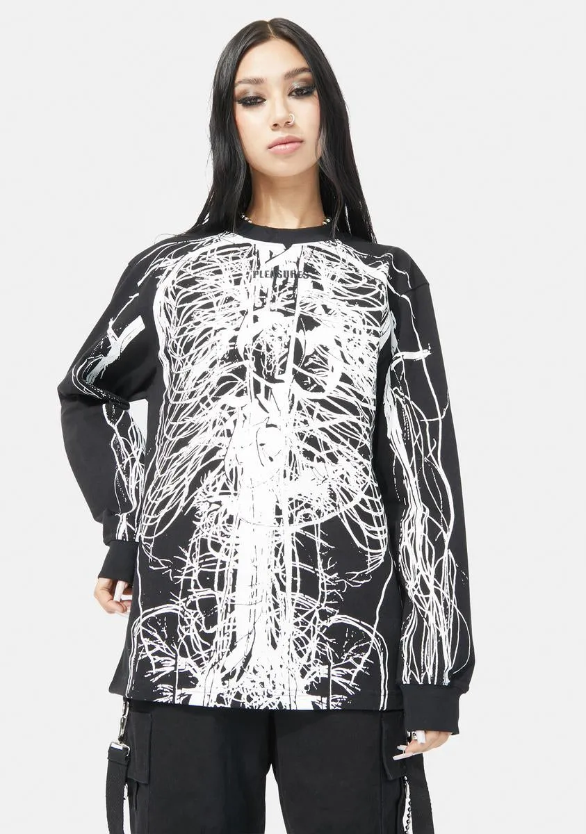 Nervous Long Sleeve Graphic Tee