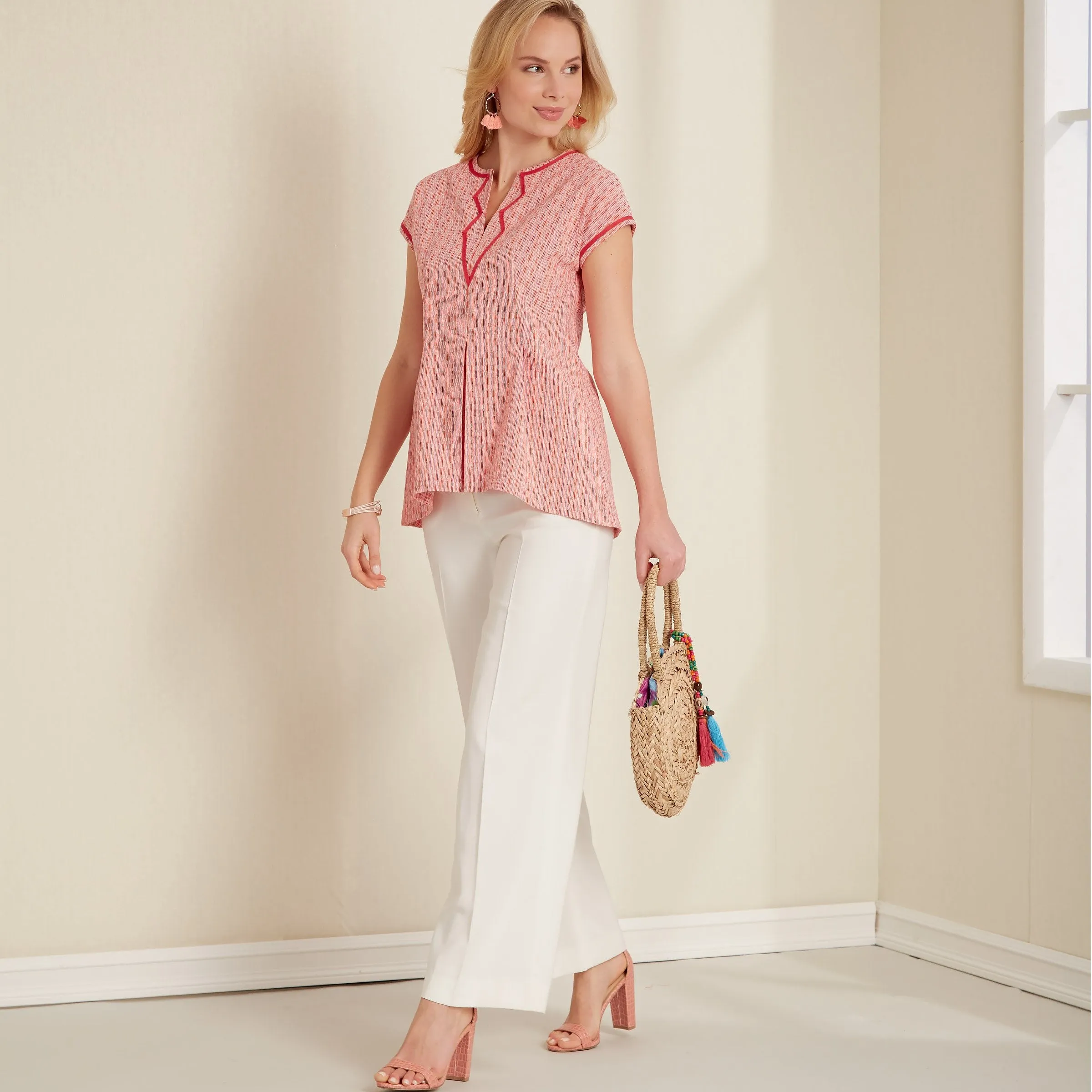 New Look Sewing Pattern 6672 Misses' Top or Tunic