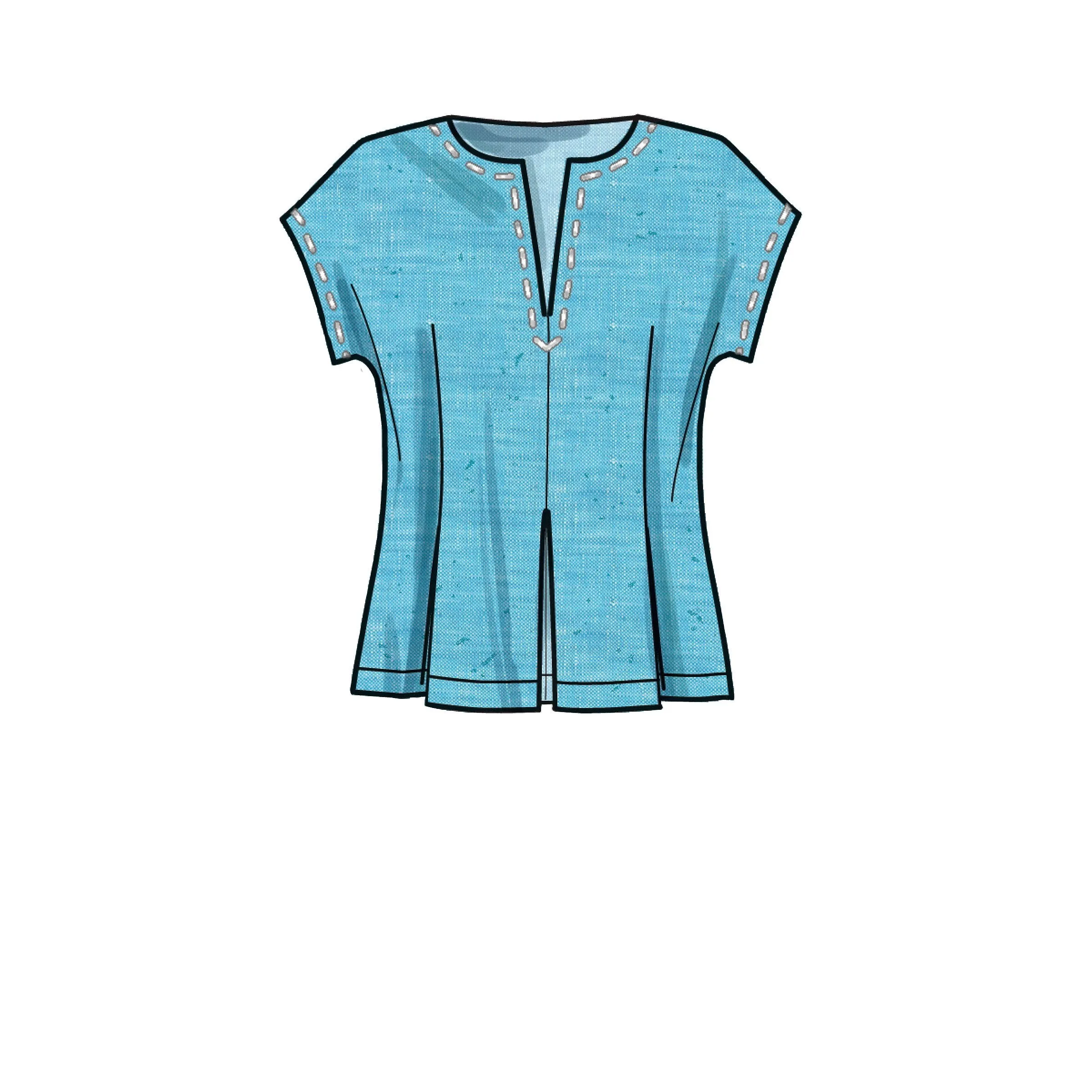 New Look Sewing Pattern 6672 Misses' Top or Tunic