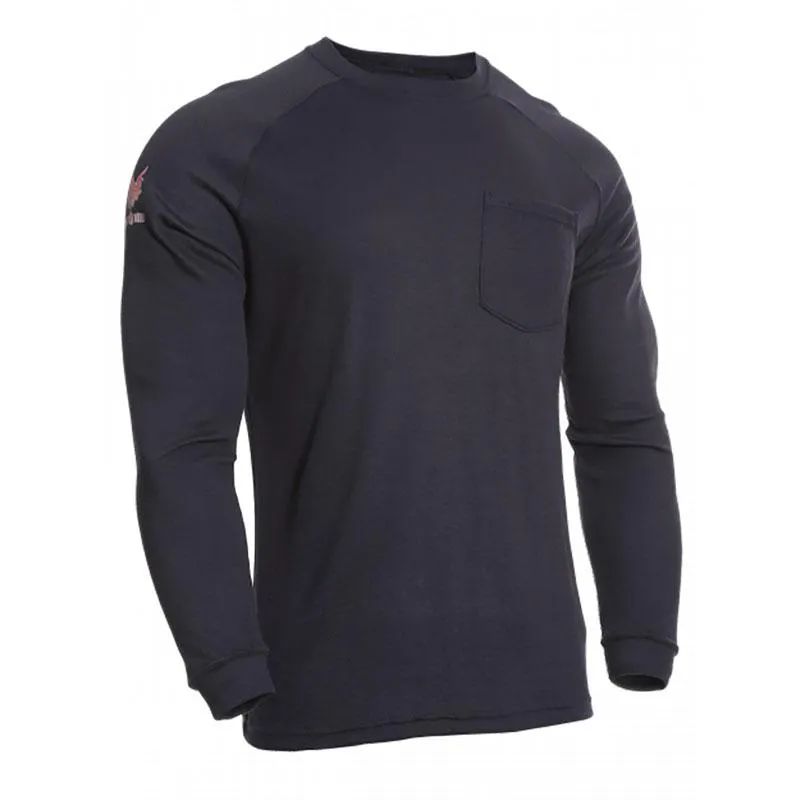 NSA DRIFIRE FR Helix Long Sleeve T-Shirt Navy