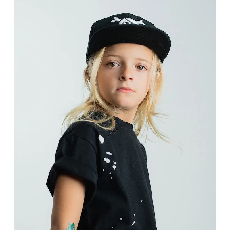 NUNUNU Only Human T-shirt Black