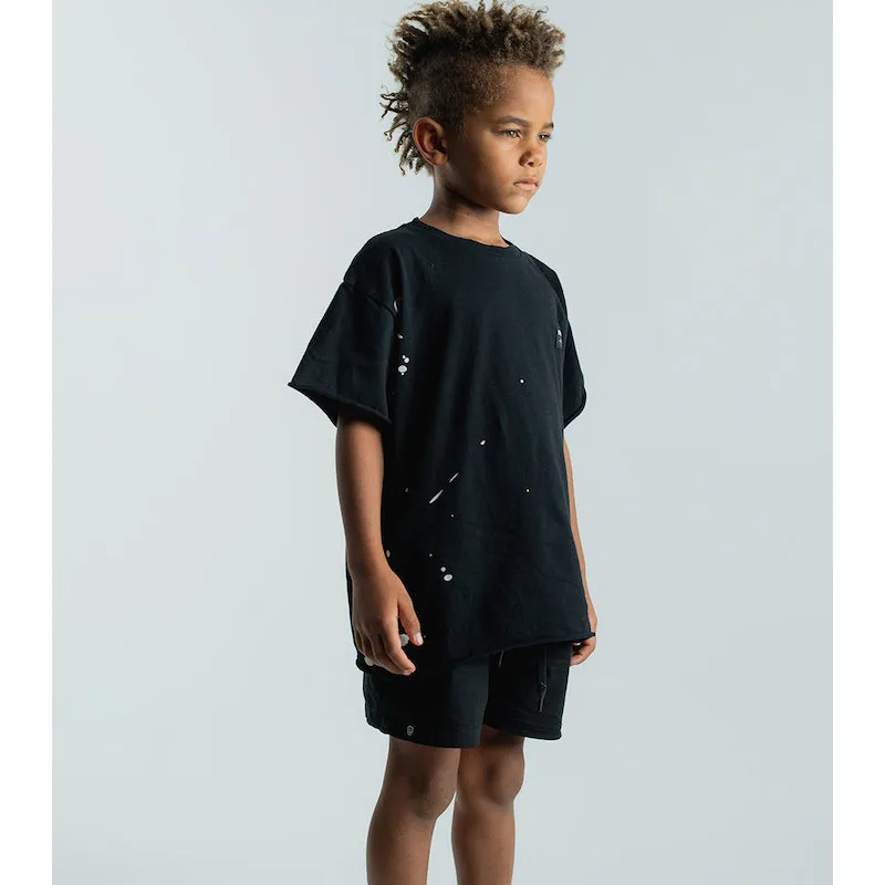 NUNUNU Only Human T-shirt Black
