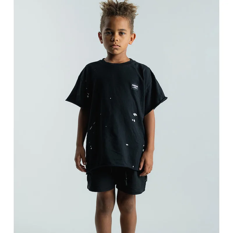 NUNUNU Only Human T-shirt Black