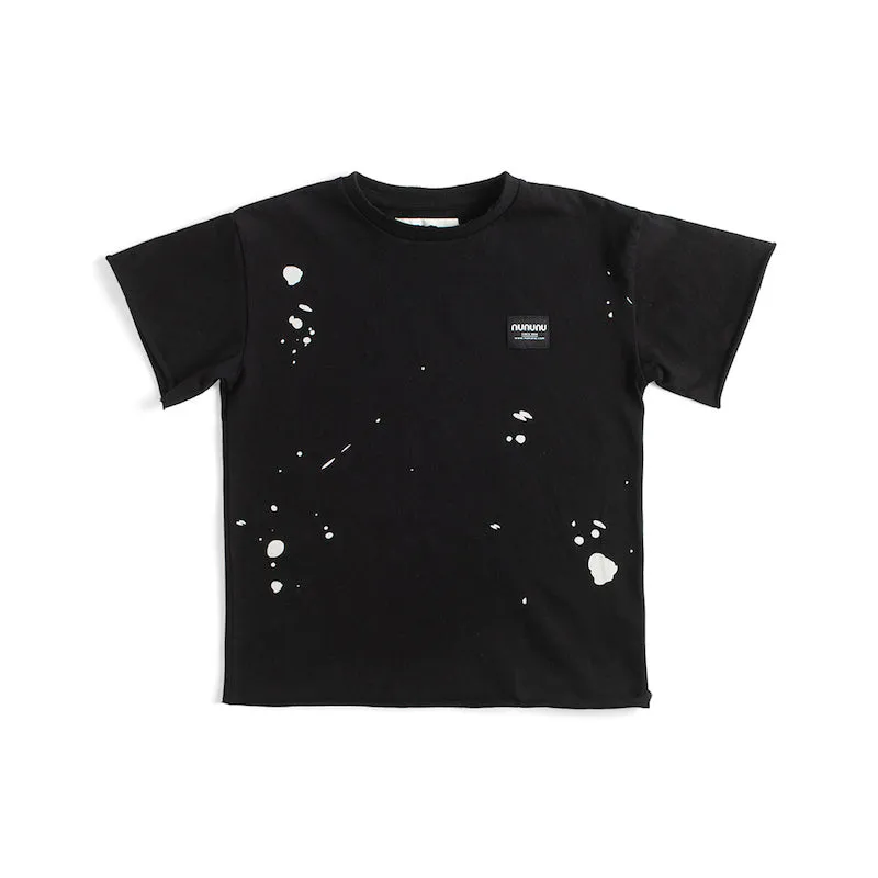 NUNUNU Only Human T-shirt Black
