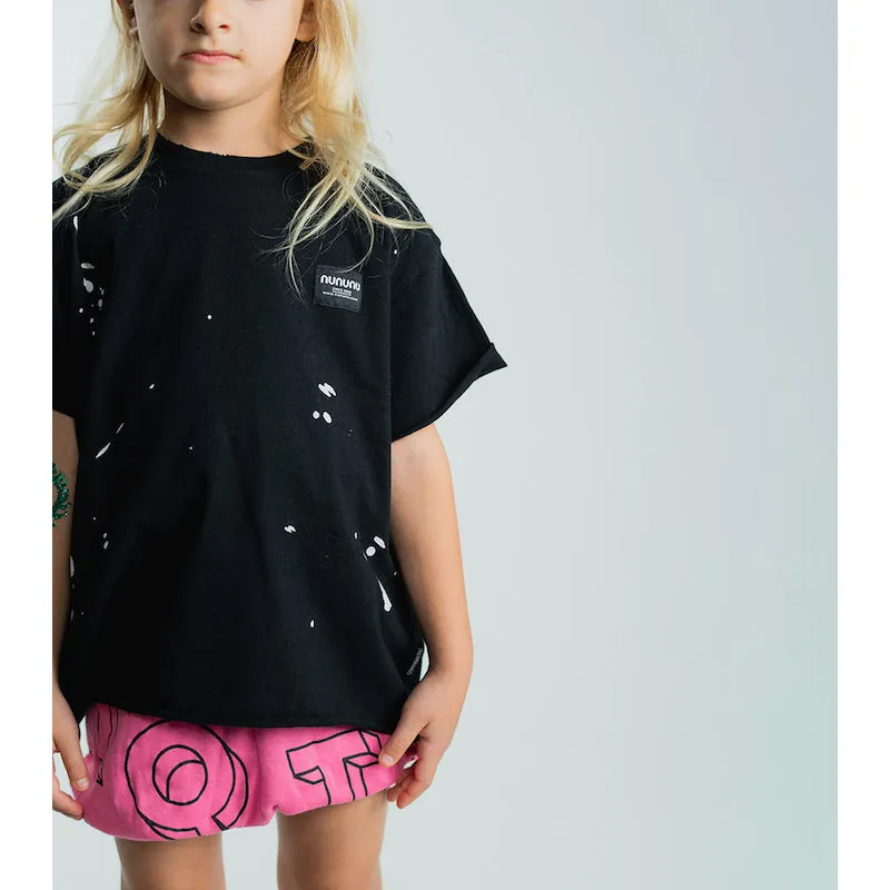 NUNUNU Only Human T-shirt Black