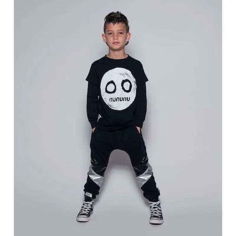 NUNUNU Smile Print T-Shirt