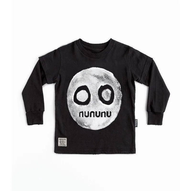 NUNUNU Smile Print T-Shirt