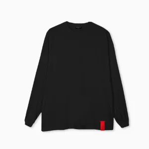 PARTCH Must L/S T-Shirt Oversized Black Organic Cotton