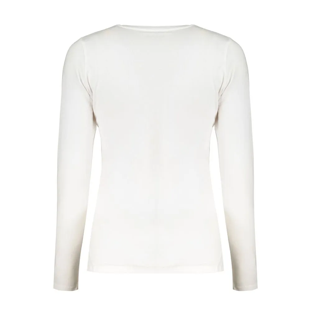 Pepe Jeans White Cotton Tops & T-Shirt