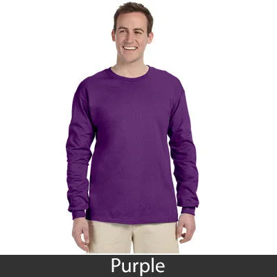 Phi Beta Sigma Long-Sleeve Shirt, 2-Pack Bundle Deal - Gildan 2400 - TWILL