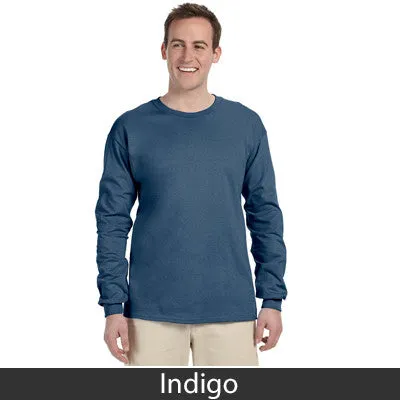 Phi Beta Sigma Long-Sleeve Shirt, 2-Pack Bundle Deal - Gildan 2400 - TWILL