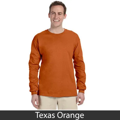 Phi Beta Sigma Long-Sleeve Shirt, 2-Pack Bundle Deal - Gildan 2400 - TWILL