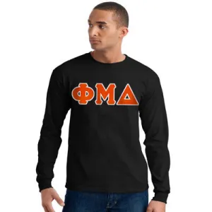 Phi Mu Delta Long-Sleeve Shirt - G240 - TWILL
