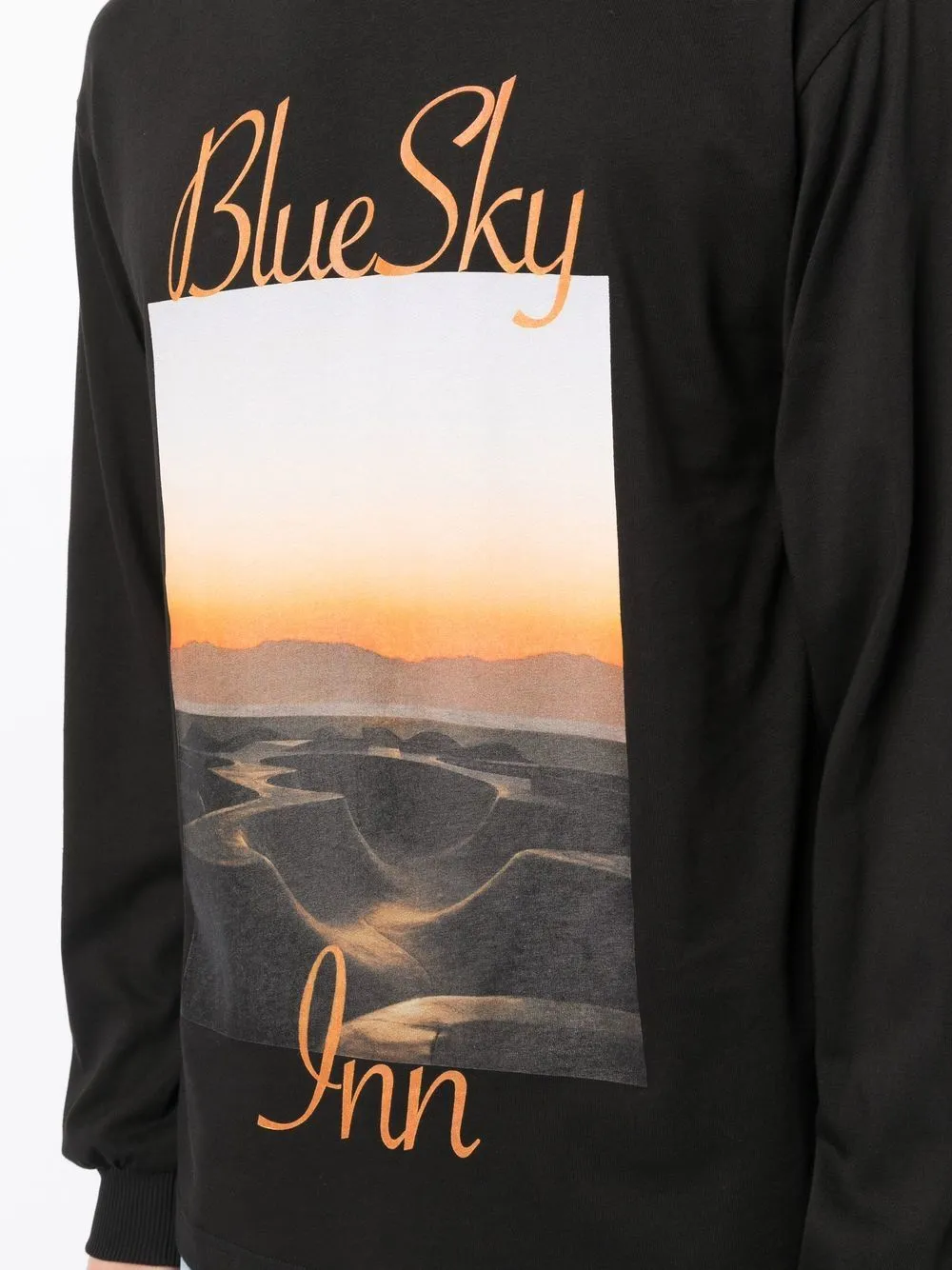 Photograph-Print Cotton Long-Sleeve T-Shirt