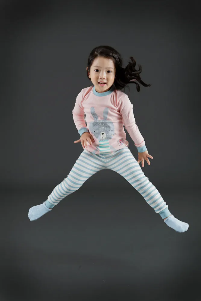 Pink Bunny Long Sleeve Pajama