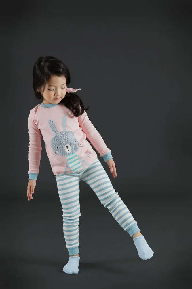 Pink Bunny Long Sleeve Pajama