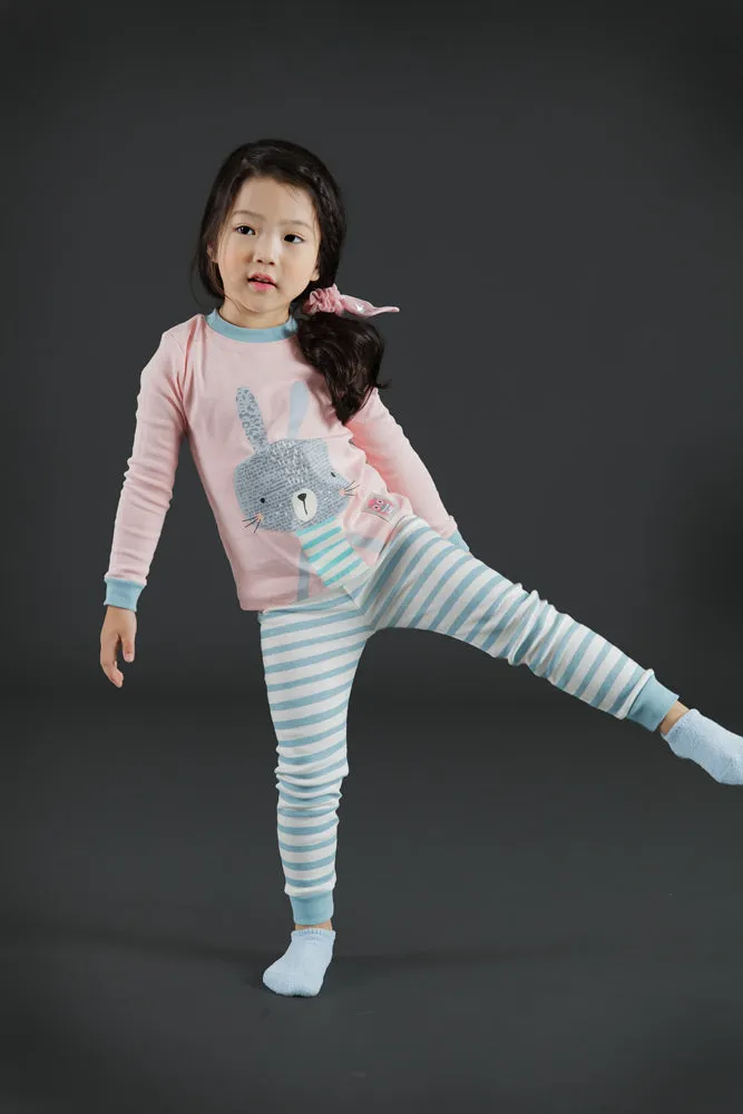 Pink Bunny Long Sleeve Pajama
