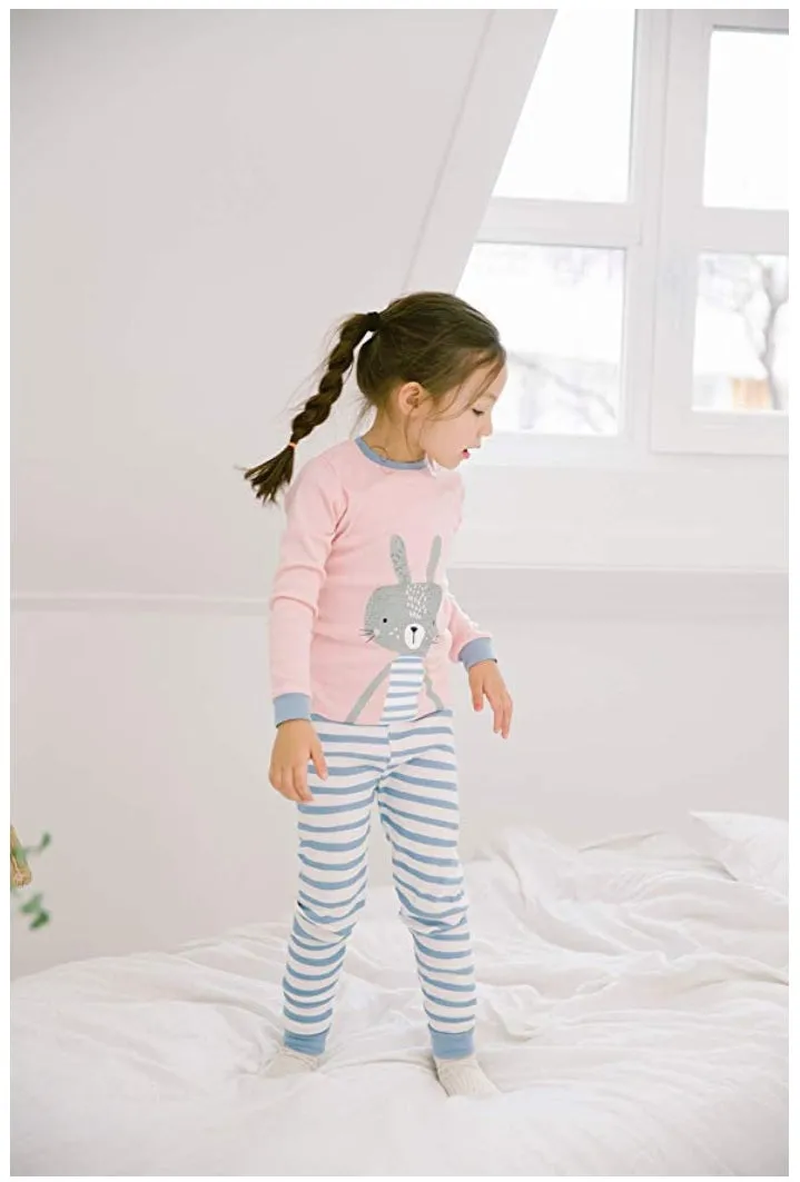 Pink Bunny Long Sleeve Pajama