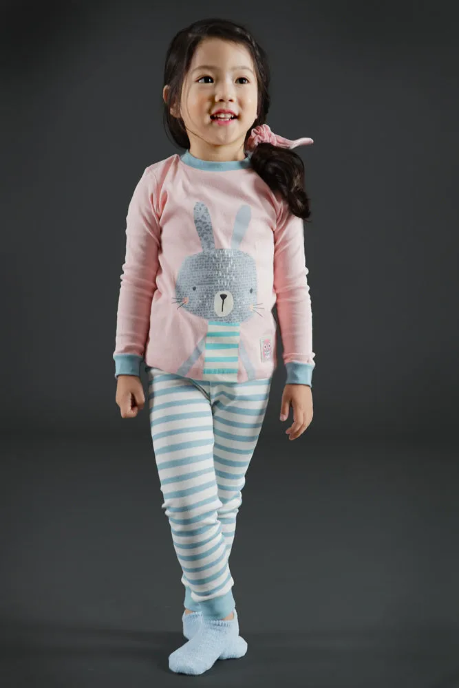 Pink Bunny Long Sleeve Pajama
