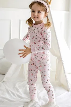 Pink Rose Long Sleeve Pajama