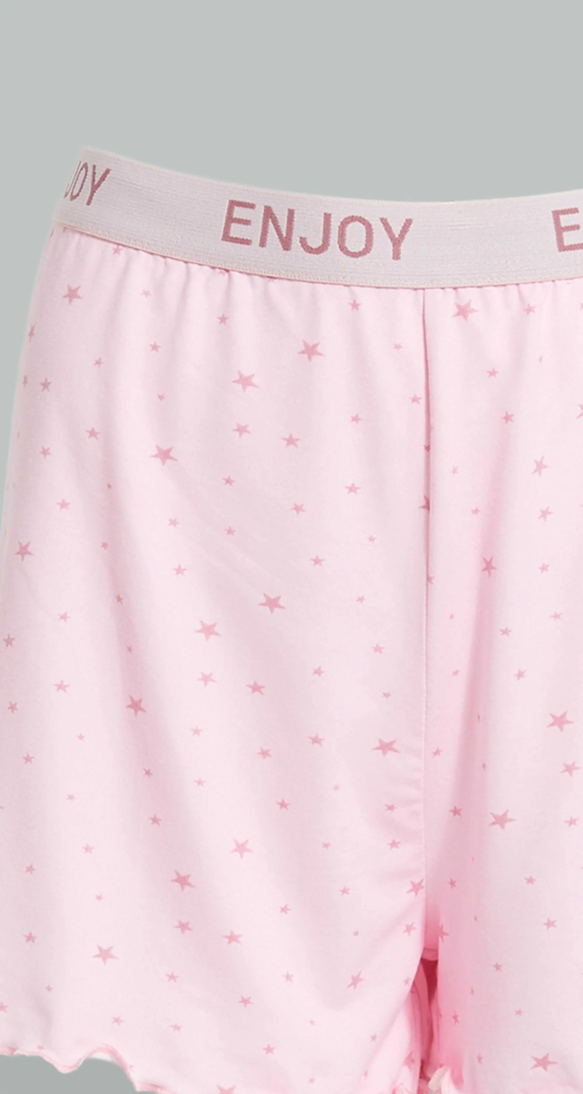 Pink Star Cami Set (2 Piece)