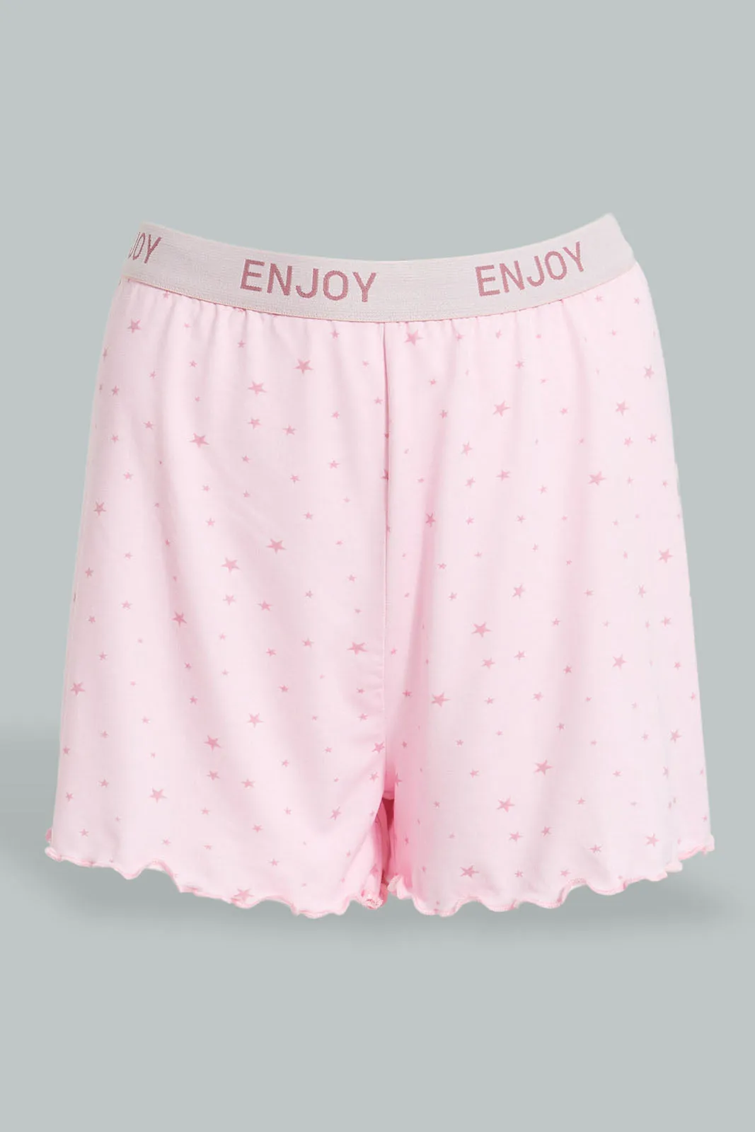 Pink Star Cami Set (2 Piece)