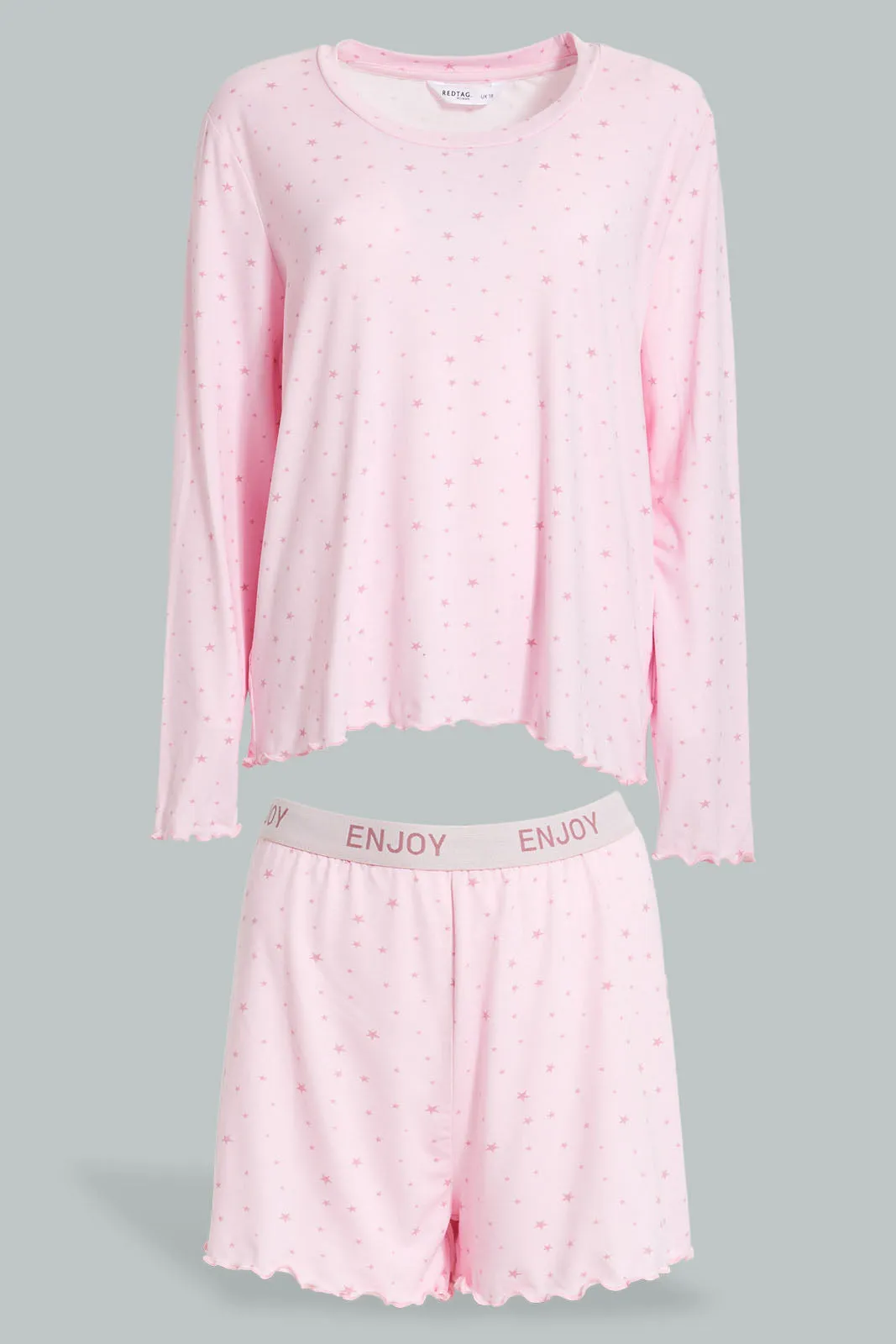 Pink Star Cami Set (2 Piece)