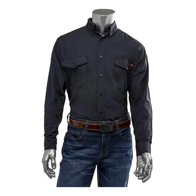 PIP AR/FR Dual Certified Ripstop Long Sleeve Workshirt 385-FRRS