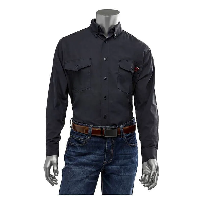 PIP AR/FR Dual Certified Ripstop Long Sleeve Workshirt 385-FRRS