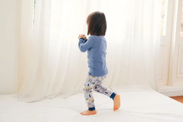 Polar Bear Forest Long Sleeve Pajama