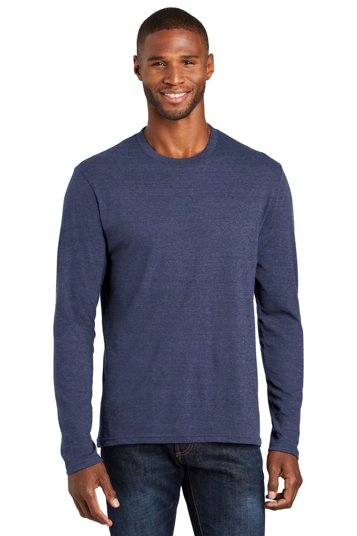 Port & Company Long Sleeve Fan Favorite ™ Blend Tee. PC455LS