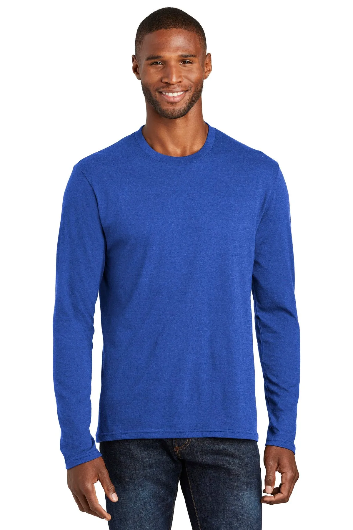 Port & Company Long Sleeve Fan Favorite ™ Blend Tee. PC455LS
