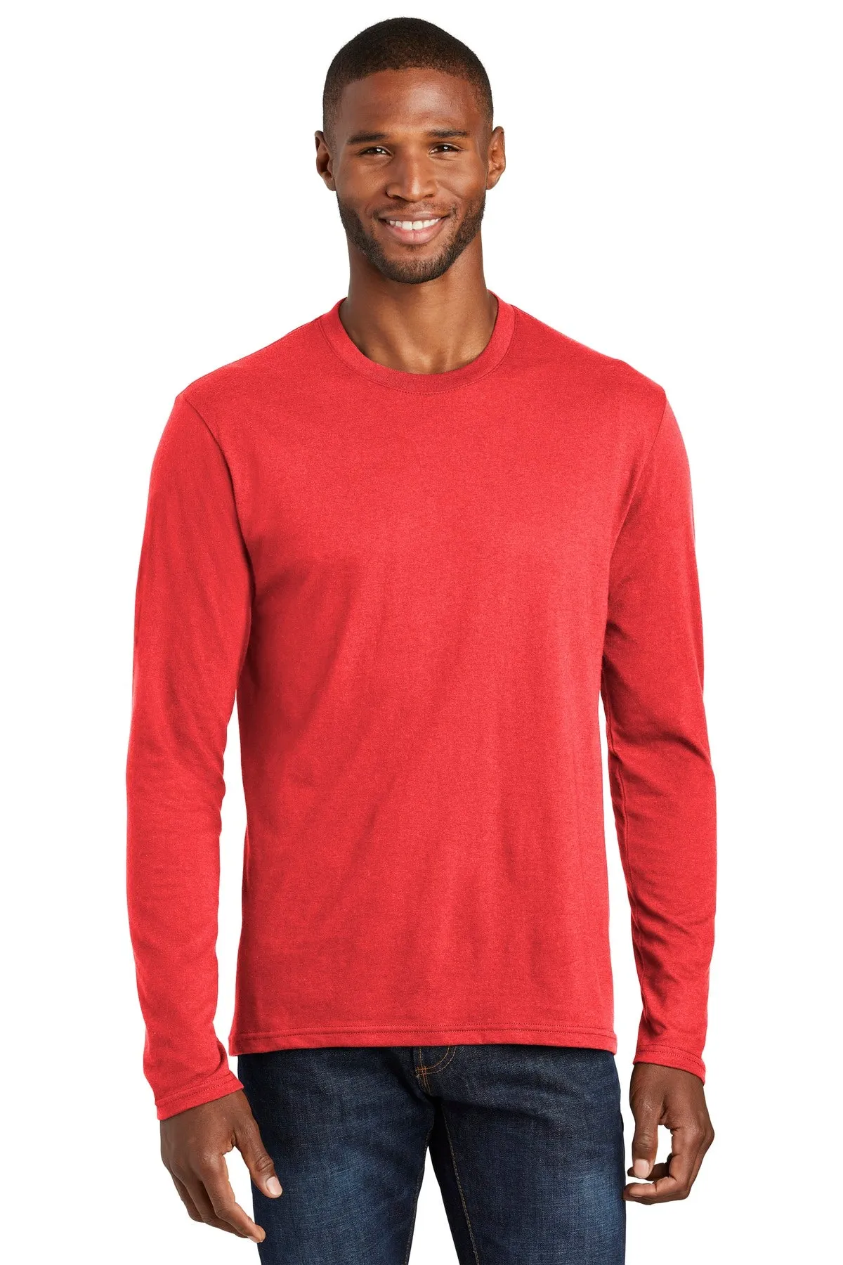 Port & Company Long Sleeve Fan Favorite ™ Blend Tee. PC455LS