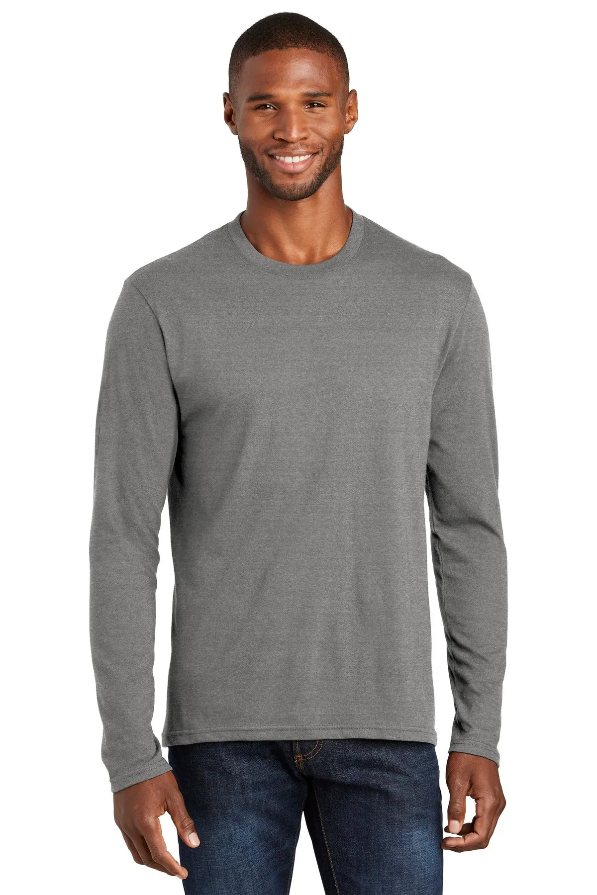 Port & Company Long Sleeve Fan Favorite ™ Blend Tee. PC455LS
