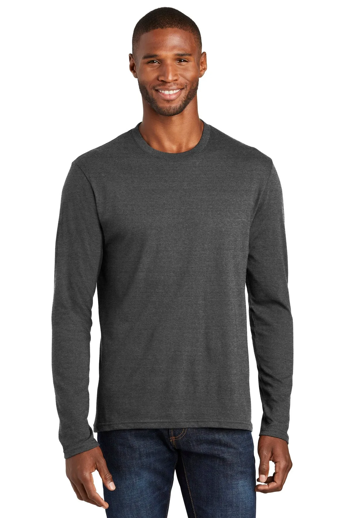 Port & Company Long Sleeve Fan Favorite ™ Blend Tee. PC455LS