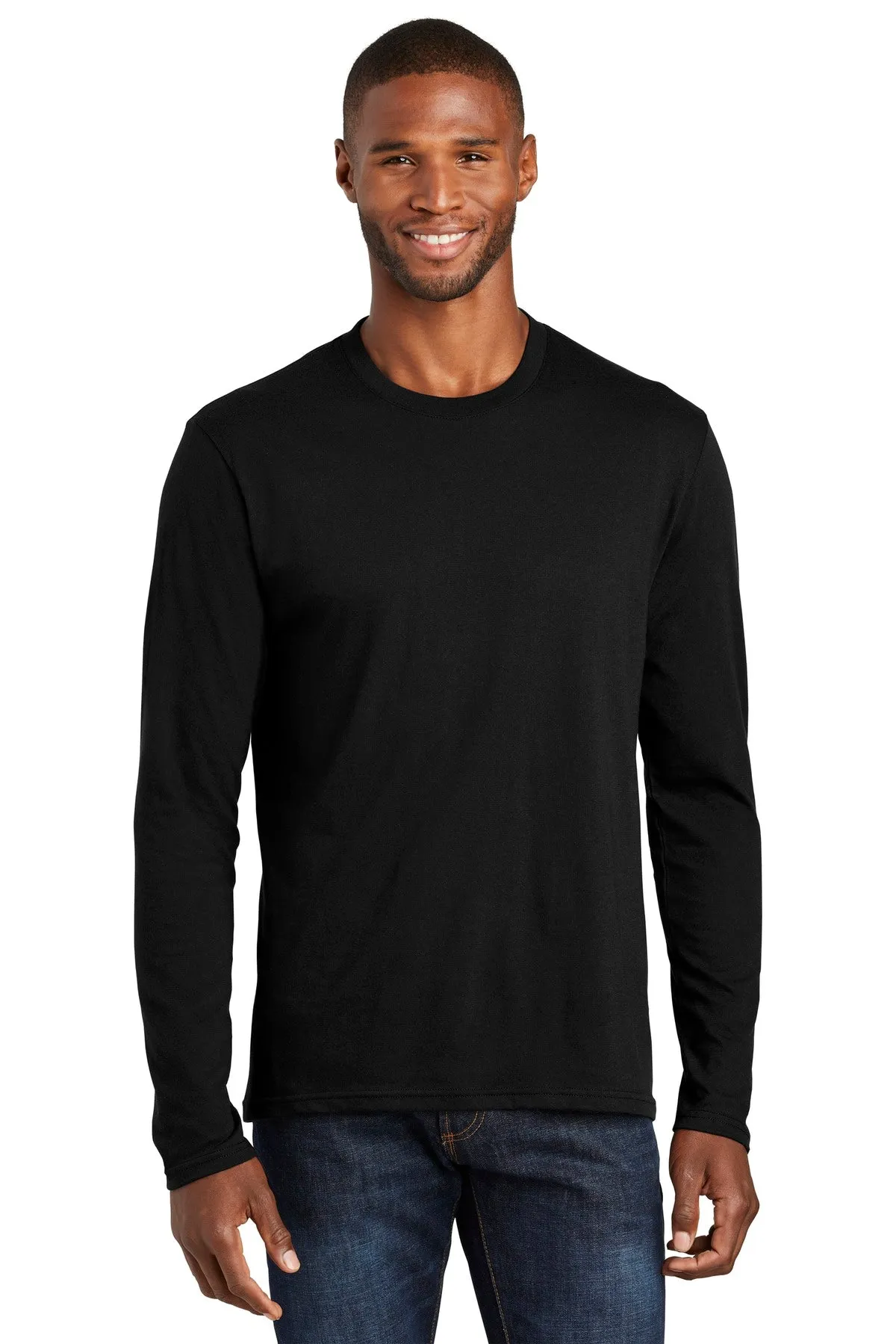 Port & Company Long Sleeve Fan Favorite ™ Blend Tee. PC455LS