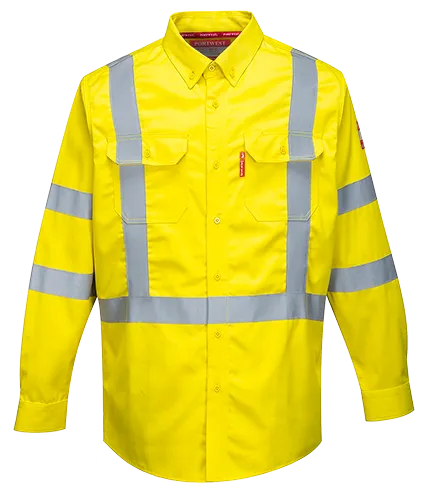 Portwest Bizflame 88/12 FR Hi-Vis Shirt (FR95)