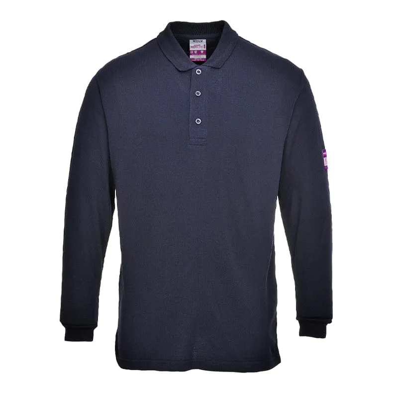 Portwest Flame Resistant Anti-Static Polo FR10