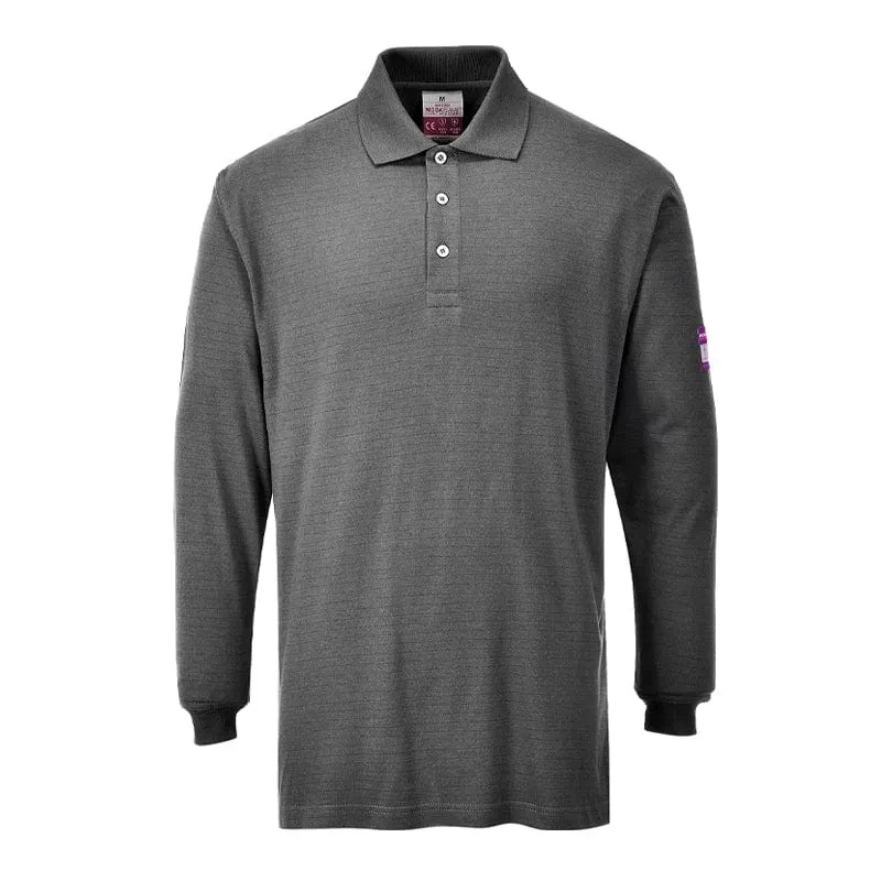 Portwest Flame Resistant Anti-Static Polo FR10